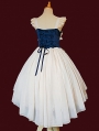 Immortal Song Beige/Black Ruffle Square Neckline Classic Lolita JSK Dress