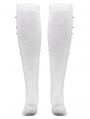 White Gothic Personalized Punk Rivet Knee High Socks