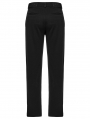 Black Gothic Retro 3D Buckle Minimalist Trousers for Men