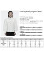 White Gothic Layered Lace Gorgeous Puff Sleeve Shirt for Men