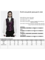 Violet Gothic Exquisite Jacquard Flip Collar Vest for Men