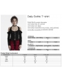 Black Gothic Halter Off-the-Shoulder Long Sleeve Short Top for Women