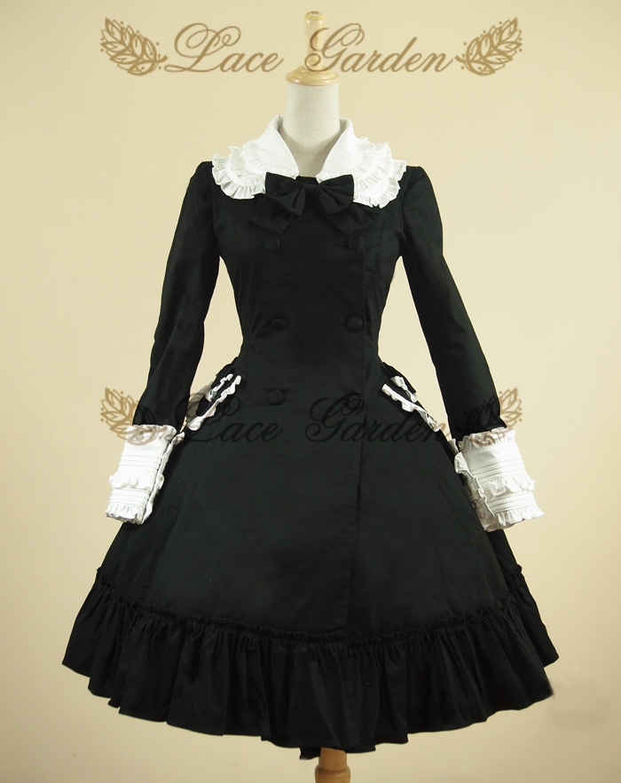 Black Classic Lolita Outfit