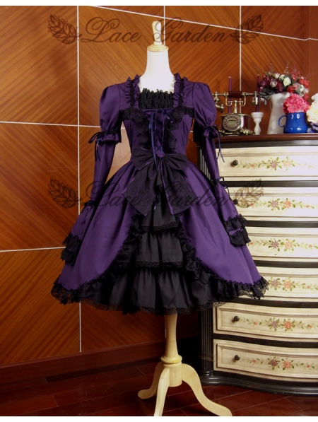 lavender lolita dress