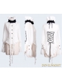 Romantic Long Sleeves Chiffon Gothic Blouse for Women