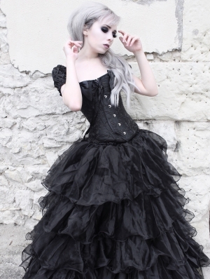 black-cap-sleeves-gothic-corset-long-bal