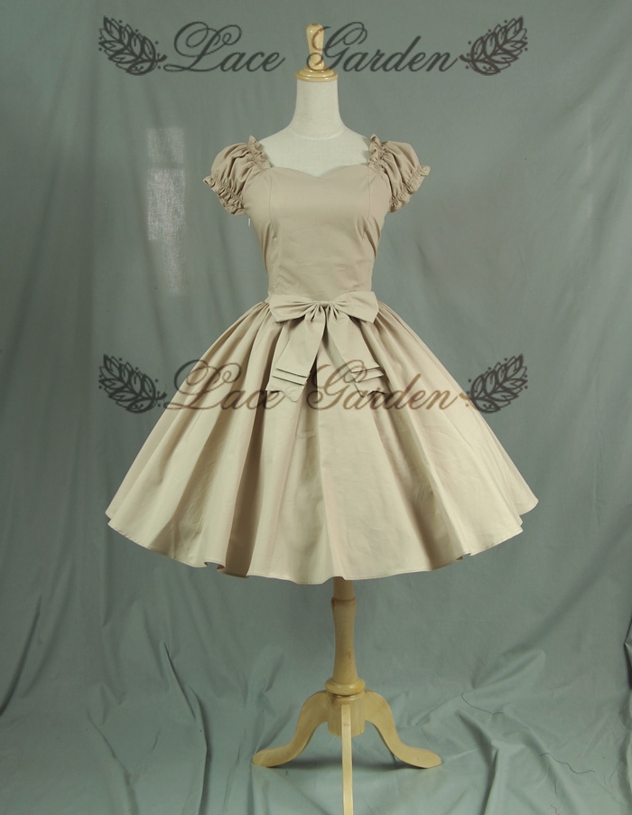 Nude Classic Sweet Lolita Dress