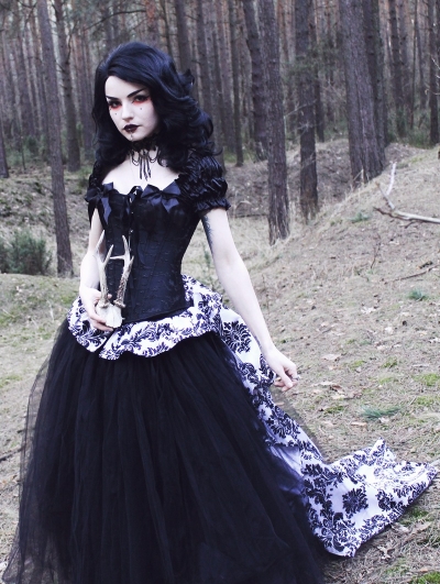 victorian gothic corset