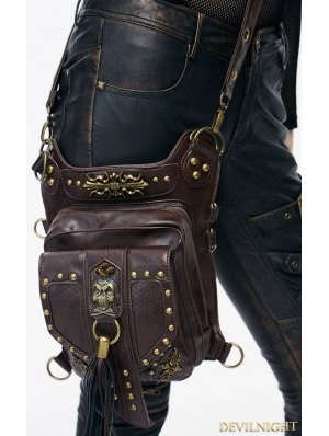 Gothic Bags, Steampunk Bags, Steampunk Messenger Bags 
