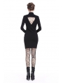 Black Sexy Gothic Short Nightclub Dress