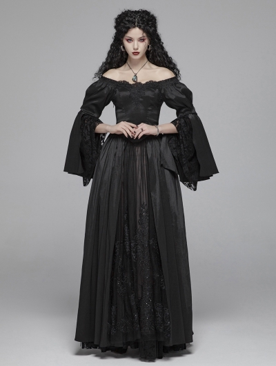 black gothic victorian dress