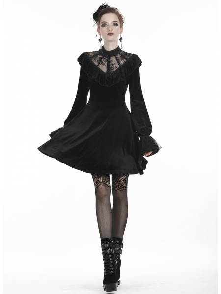 little black gothic dress