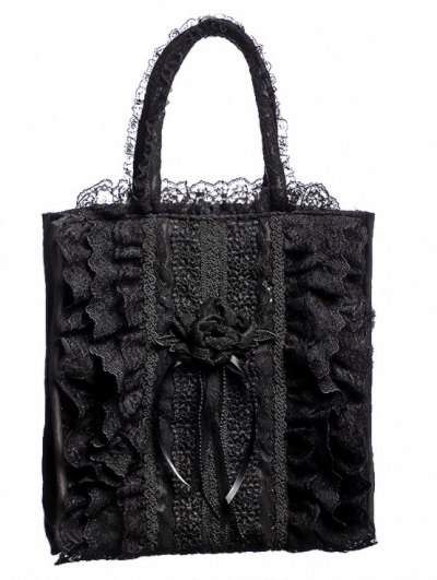 Barba - Set: Lace Tote Bag | YesStyle
