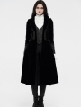 Black Retro Noble Gothic Vampire Coat for Women