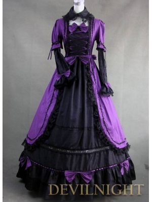 Gothic Victorian Dresses,Gothic Ball Gowns,Victorian Fashion at DevilNight  (5) 