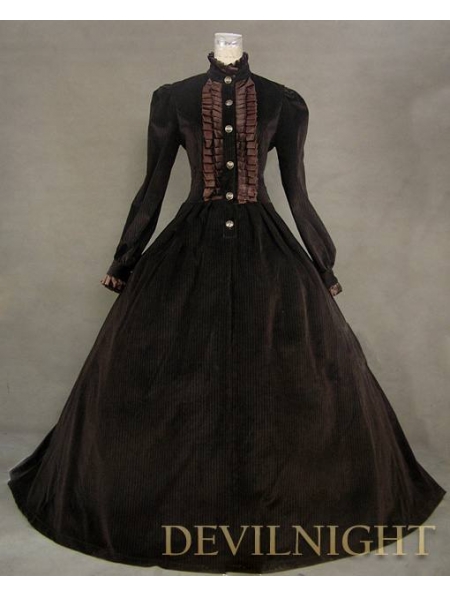 victorian winter dress