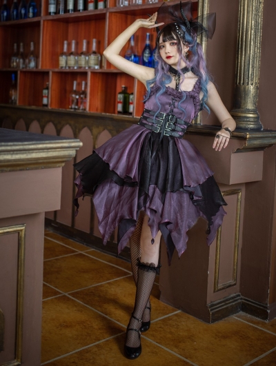 gothic lolita purple