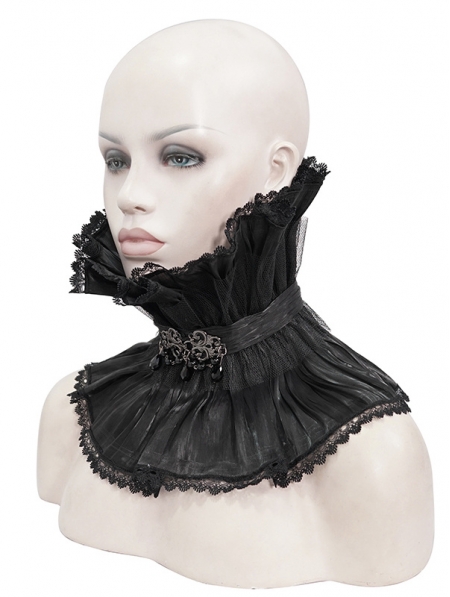 Black Gothic Collar for Women - Devilnight.co.uk